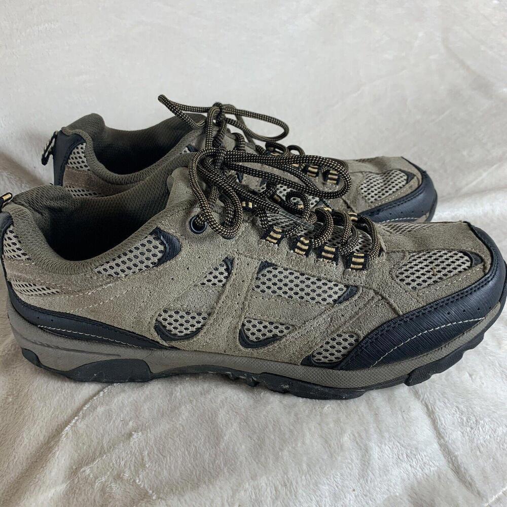 B.U.M. Equipment Mens Lace Up Brown Shoes Size 10 Suede And Mesh​​